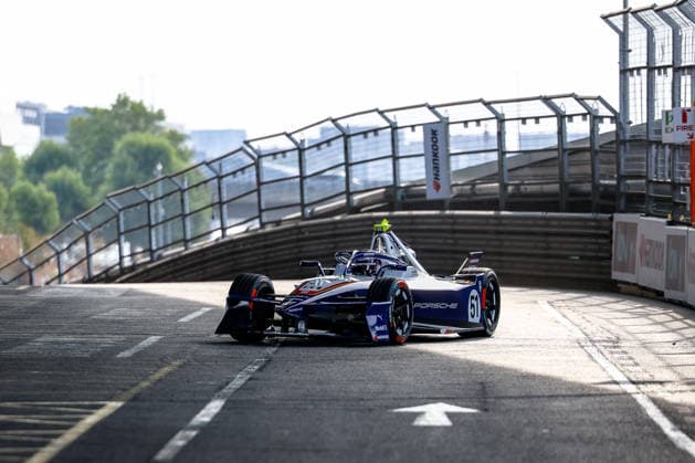 Nico Mueller, Porsche Formula E Team, 51st in Free Practice 2, ABB FIA Formula E World Championship, London e-Prix 2026, United Kingdom, Season 12 (2025–26), Round 16, July 15, 2026, ABB FIA Formula E World Championship, 2026 London ePrix, United Kingdom, Season 12 (2025–26), Round 16, July 15, 2026, London Copyright: xEibner-Pressefoto LauraxRoemerx EP_LRR
