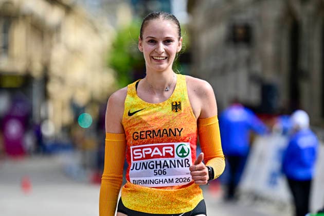 Ada JUNGHANNSS Germany, Erfurt LAC, Women s Marathon Race Walk GBR, European Athletics Championships, Athletics, August 15, 2026, GBR, European Athletics Championships, Athletics, August 15, 2026, Birmingham Copyright: xEibnerxPressefoto JanxPapenfussx EP_JPS
