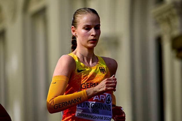 Ada JUNGHANNSS Germany, Erfurt LAC, Women s Marathon Race Walk GBR, European Athletics Championships, Athletics, August 15, 2026, GBR, European Athletics Championships, Athletics, August 15, 2026, Birmingham Copyright: xEibnerxPressefoto JanxPapenfussx EP_JPS