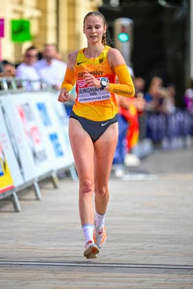 Ada JUNGHANNSS Germany, Erfurt LAC, Women s Marathon Race Walk GBR, European Athletics Championships, Athletics, August 15, 2026, GBR, European Athletics Championships, Athletics, August 15, 2026, Birmingham Copyright: xEibnerxPressefoto JanxPapenfussx EP_JPS