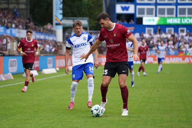 German Soccer, 3rd Division, Matchday 2, Hänsch Arena, SV Meppen vs. SG Sonnenhof Großaspach, Thorben Deters (SV Meppen), 14 Copyright: xMichelxWittex