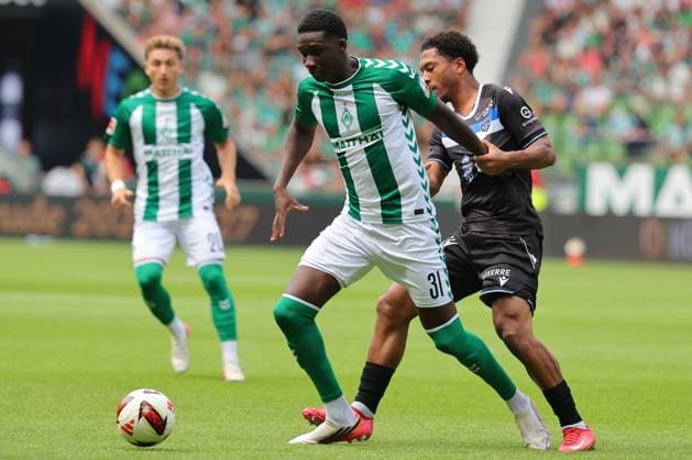 Football, friendly match, SV Werder Bremen v AJ Auxerre