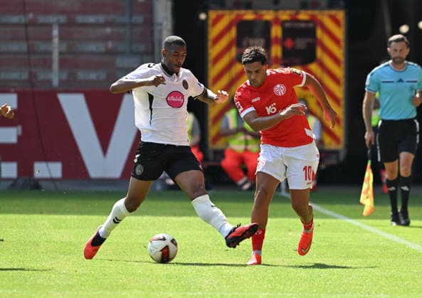August 15, 2026, xsltx, Soccer Friendly Match, FSV Mainz 05 vs. AFC Bournemouth, Nadiem Amiri 1 FSV Mainz 05 DFL DFB REGULATIONS PROHIBIT ANY USE OF PHOTOGRAPHS as IMAGE SEQUENCES and or QUASI-VIDEO