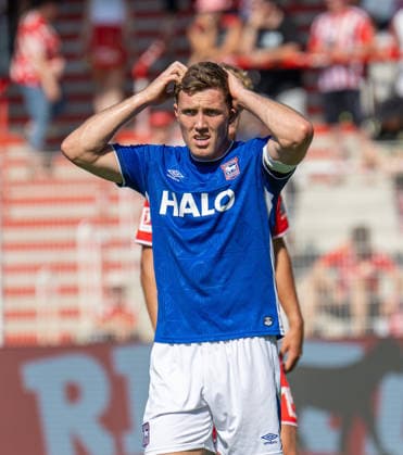Soccer, Men s, 2026–2027 Season, Friendly Match, 1. FC Union Berlin vs. Ipswich Town, Dara O Shea (Ipswich), August 15, 2026, Copyright: xSebastianxRäppold MatthiasxKochx