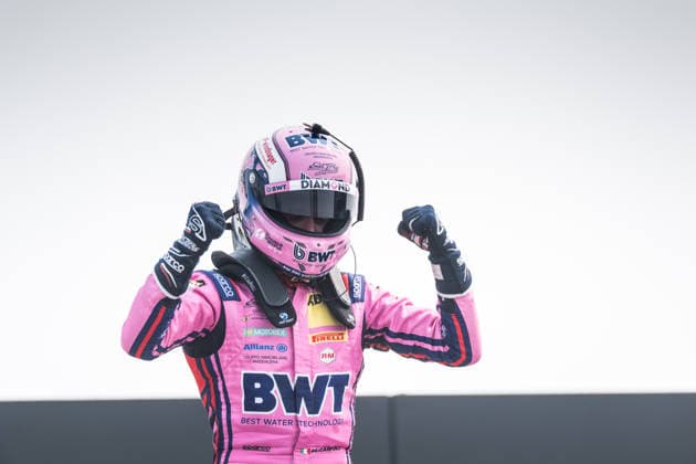 August 15, 2026, GER, Motorsports, ADAC DTM, 2026 Season, Nürburgring race winner Matteo Cairoli of Italy, Emil Frey Racing, Ferrari 296 GT3, No. 14, celebrates his victory in Saturday’s DTM race at the Nürburgring in Nürburg, Rhineland-Palatinate, Germany Copyright: xnordphotoxGmbHx xKnabx