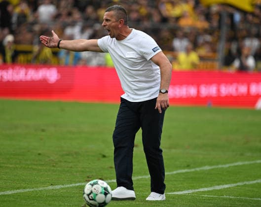 August 15, 2026 xophax, Soccer 3rd Division, SC Fortuna Cologne vs. Alemannia Aachen Coach Mersad Selimbegovic Alemannia Aachen Cologne
