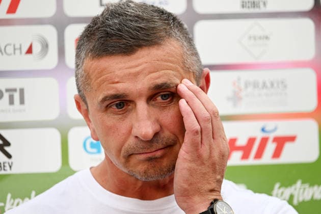 August 15, 2026 xophax, Soccer 3rd Division, SC Fortuna Cologne vs. Alemannia Aachen Coach Mersad Selimbegovic Alemannia Aachen Cologne