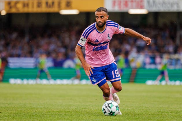 Ramien Safi, MSV Duisburg, 19 GER, SC Verl vs. MSV Duisburg, Soccer, 3rd Division, Matchday 2, 2026–2027 Season, August 15, 2026 DFL regulations prohibit the use of photographs as image sequences and or quasi-video GER, SC Verl vs. MSV Duisburg, Soccer, 3rd Division, Matchday 2, 2026–2027 season, August 15, 2026, Verl Copyright: xEibner-Pressefoto JanxRollingerx EP_JSK