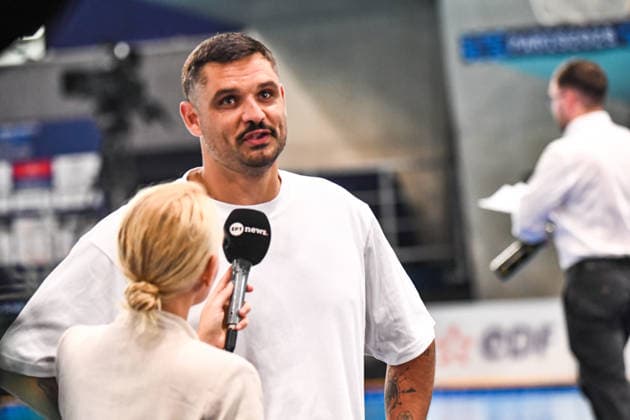 NATATION : Championnat d europe de natation 2026 - PARIS - 15 08 2026 Florent Manaudou Saint DenisFrance  Copyright: xBaptistexAutissierx