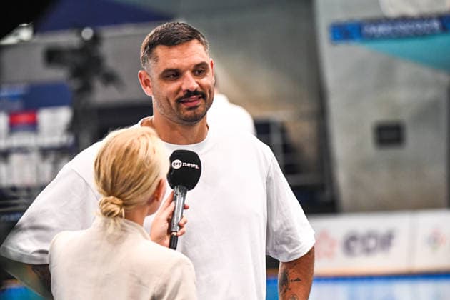 NATATION : Championnat d europe de natation 2026 - PARIS - 15 08 2026 Florent Manaudou Saint DenisFrance  Copyright: xBaptistexAutissierx