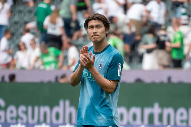 Germany Friendly Match, 2026-2027 Season, Mönchengladbach vs. Aston Villa, Borussia Park Stadium, Mönchengladbach, after the victory: Daiki Hashioka of Borussia Mönchengladbach, age 14, facial expression, emotions, Mönchengladbach, Borussia Park Stadium, Germany Copyright: xOrhanxHabashx