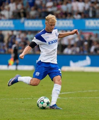 August 15, 2026, Hänsch Arena, Meppen, GER, 3rd Division, Matchday 2: SV Meppen vs. SG Sonnenhof Großaspach, Stefan Rankic, SV Meppen 33. DFL regulations prohibit any use of photographs as image sequences and or quasi-video. Meppen, Lower Saxony, Hänsch Arena