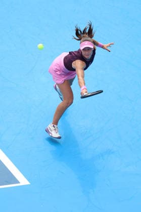 August 15, 2026, Mason, Oh, USA: Cincinnati Open Tennis 2026 - Zeynep Sonmez plays a ball against Amanda Anisimova. ZUMAPress Mason USA - ZUMAn24_ 20260815_zaf_n24_028 Copyright: xWallyxNellx