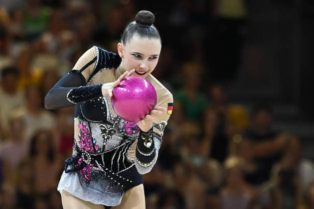 Helena Ripken, Germany, Rhythmic Gymnastics World Championships, Group All-Around, August 15, 2026, Rhythmic Gymnastics World Championships, Group All-Around, August 15, 2026, Frankfurt Copyright: xEibner-Pressefoto xHoepnerx EP_PHR
