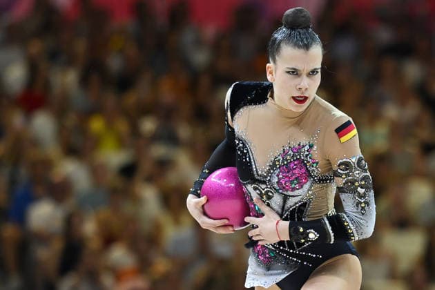 Alisa Datsenko, Germany, Rhythmic Gymnastics World Championships, Group All-Around, August 15, 2026, Rhythmic Gymnastics World Championships, Group All-Around, August 15, 2026, Frankfurt Copyright: xEibner-Pressefoto xHoepnerx EP_PHR