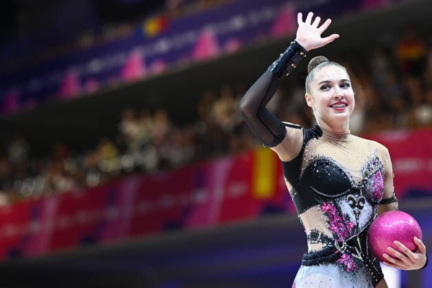 Anna Maria Shatokhin, Germany, Rhythmic Gymnastics World Championships, Group All-Around, August 15, 2026, Rhythmic Gymnastics World Championships, Group All-Around, August 15, 2026, Frankfurt Copyright: xEibner-Pressefoto xHoepnerx EP_PHR