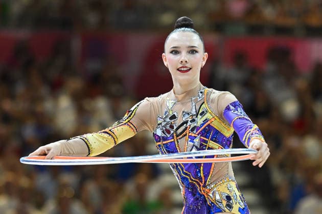 Helena Ripken, Germany, Rhythmic Gymnastics World Championships, Group All-Around, August 15, 2026, Rhythmic Gymnastics World Championships, Group All-Around, August 15, 2026, Frankfurt Copyright: xEibner-Pressefoto xHoepnerx EP_PHR