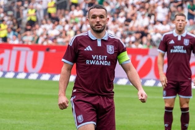 Germany Friendly Match, 2026-2027 Season, Mönchengladbach vs. Aston Villa, Borussia Park Stadium, Mönchengladbach, Cutout, Close-up, Portrait, Individual Photo, John McGinn, Aston Villa, 7, Mönchengladbach, Borussia Park Stadium, Germany Copyright: xOrhanxHabashx