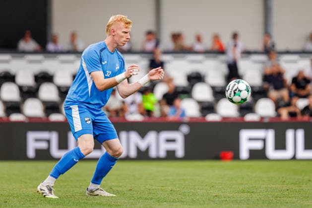 Fabian Pekruhl, SC Verl, 32, GER; SC Verl vs. MSV Duisburg, Soccer, 3rd Division, Matchday 2, 2026–2027 Season, August 15, 2026 DFL regulations prohibit any use of photographs as image sequences and or quasi-video GER, SC Verl vs. MSV Duisburg, Soccer, 3rd Division, Matchday 2, 2026–2027 season, August 15, 2026, Verl Copyright: xEibner-Pressefoto JanxRollingerx EP_JSK