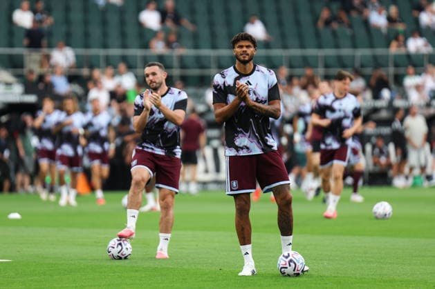 MOENCHENGLADBACH, GERMANY August 15: Tyrone Mings (Aston Villa, 5) during the pre-season friendly match between Borussia Mönchengladbach and Aston Villa at the ista-BORUSSIA-PARK on August 15, 2026 in Moenchengladbach, Germany. DFL REGULATIONS PROHIBIT ANY USE OF PHOTOGRAPHS AS IMAGE SEQUENCES AND OR QUASI-VIDEO. Copyright: xNatachaxFreisenx