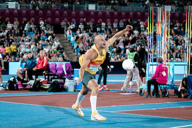 Julian Weber, USC Mainz, Men s Javelin Throw, GBR, Track and Field, Athletics, 2026 European Athletics Championships, 2026 European Track and Field Championships, Birmingham 2026, August 9, 2026, GBR, Track and Field, Athletics, 2026 European Athletics Championships, 2026 European Track and Field Championships, Birmingham 2026, August 9, 2026, Birmingham Copyright: xStefanxMayerx EP_SMR