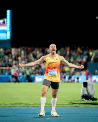 Julian Weber, USC Mainz, Men s Javelin Throw, GBR, Track and Field, Athletics, 2026 European Athletics Championships, 2026 European Track and Field Championships, Birmingham 2026, August 9, 2026, GBR, Track and Field, Athletics, 2026 European Athletics Championships, 2026 European Track and Field Championships, Birmingham 2026, August 9, 2026, Birmingham Copyright: xStefanxMayerx EP_SMR