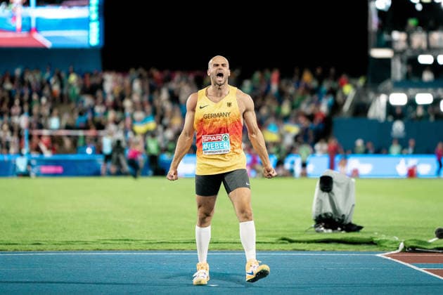 Julian Weber, USC Mainz, Men s Javelin Throw, GBR, Track and Field, Athletics, 2026 European Athletics Championships, 2026 European Track and Field Championships, Birmingham 2026, August 9, 2026, GBR, Track and Field, Athletics, 2026 European Athletics Championships, 2026 European Track and Field Championships, Birmingham 2026, August 9, 2026, Birmingham Copyright: xStefanxMayerx EP_SMR