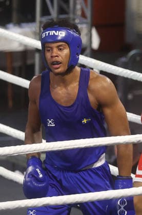 15.08.2026 Loznica(Serbia) European Junior U19 boxing championship Man s -90kg Moses Bazzi Sweden :