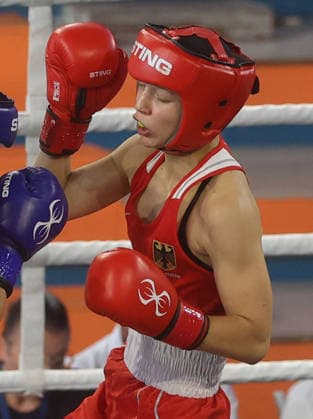 15.08.2026 Loznica(Serbia) European Junior U19 boxing championship female women s -57kg Charlotte Kienel Germany :