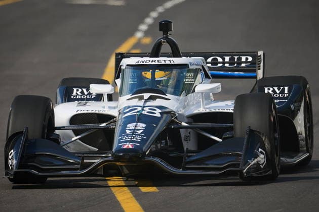 August 15, 2026, Markham, On, Canada: Marcus Ericsson, of Sweden, zooms around the track as he posts the second fastest overall practice time ahead of the 2026 Honda Indy in Markham, Ont., on Saturday, Aug. 15, 2026. Canada News - August 15, 2026  - ZUMAc35_ 20260815_zaf_c35_039 Copyright: xSammyxKoganx
