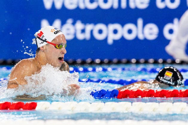 European Aquatics Championships Swimming Day 6 Berke Saka during European Aquatics Championships Swimming Day 6 in Paris, France, on August 15, 2026 Paris France  Copyright: xFotoxOlimpikx originalFilename:jastrzebowski-european260815_npZjE