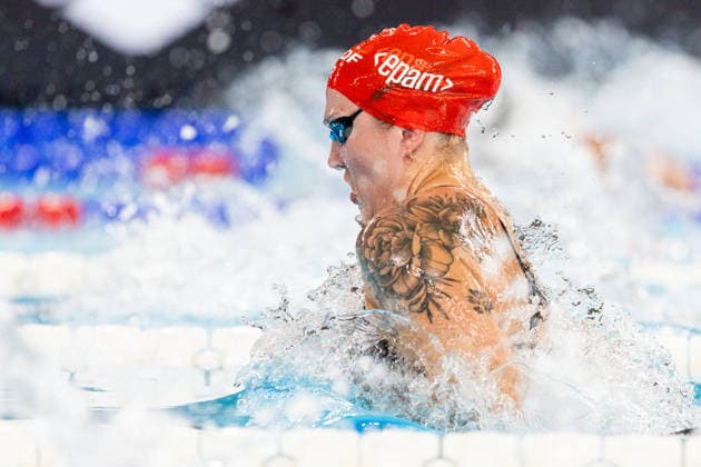 European Aquatics Championships Swimming Day 6 Barbara Mazurkiewicz during European Aquatics Championships Swimming Day 6 in Paris, France, on August 15, 2026 Paris France  Copyright: xFotoxOlimpikx originalFilename:jastrzebowski-european260815_npg5F