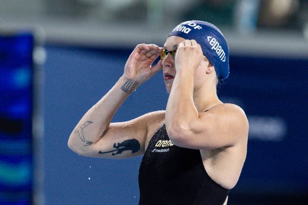 European Aquatics Championships Swimming Day 6 Ruta Meilutyte during European Aquatics Championships Swimming Day 6 in Paris, France, on August 15, 2026 Paris France  Copyright: xFotoxOlimpikx originalFilename:jastrzebowski-european260815_npZsc
