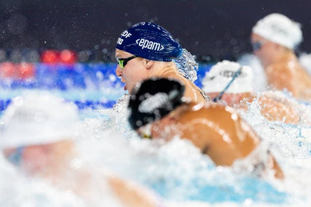 European Aquatics Championships Swimming Day 6 Ruta Meilutyte during European Aquatics Championships Swimming Day 6 in Paris, France, on August 15, 2026 Paris France  Copyright: xFotoxOlimpikx originalFilename:jastrzebowski-european260815_npFGF