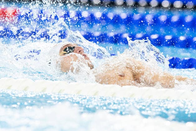 European Aquatics Championships Swimming Day 6 Pavel Samusenko during European Aquatics Championships Swimming Day 6 in Paris, France, on August 15, 2026 Paris France  Copyright: xFotoxOlimpikx originalFilename:jastrzebowski-european260815_npb8T