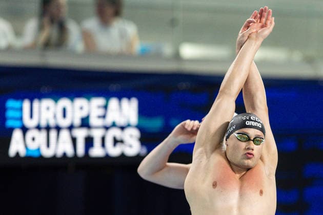 European Aquatics Championships Swimming Day 6 Daniel Zaitsev during European Aquatics Championships Swimming Day 6 in Paris, France, on August 15, 2026 Paris France  Copyright: xFotoxOlimpikx originalFilename:jastrzebowski-european260815_npjuq