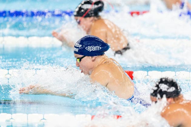 European Aquatics Championships Swimming Day 6 Ruta Meilutyte during European Aquatics Championships Swimming Day 6 in Paris, France, on August 15, 2026 Paris France  Copyright: xFotoxOlimpikx originalFilename:jastrzebowski-european260815_npiOQ