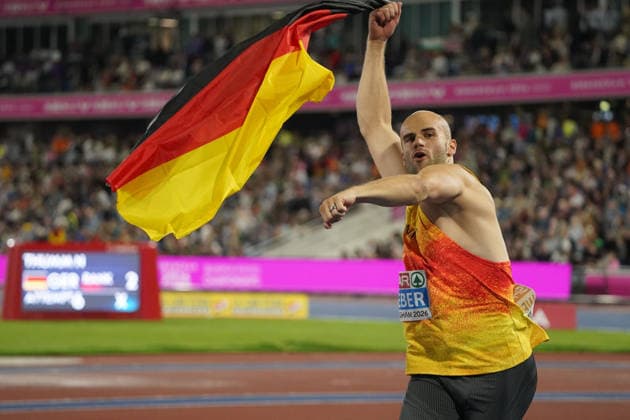 Birmingham, Track and Field, Athletics, EAA, 2026 European Athletics Championships in Birmingham, August 10–17, 2026, Alexander Stadium, Birmingham, United Kingdom, Men’s Javelin Throw, Javelin Throw Men’s Final, Julian Weber, Germany (GER), Copyright Gladys Chai von der Laage