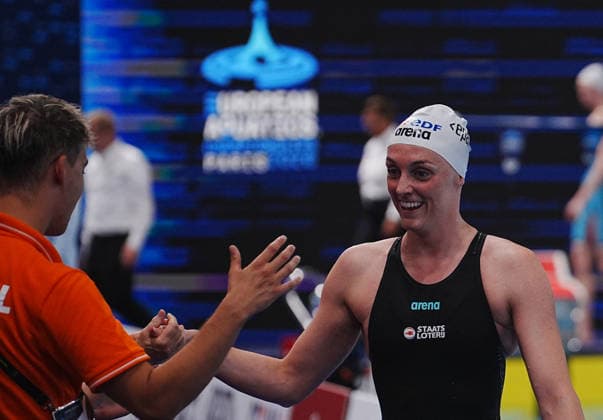 15 Aout European Aquatics Championships Paris 2026 Finales Steenbergen Marrit of Nederland During Finale 100 M Dos Women at the European Swimming Championships at the Greater Paris Metropolis Olympic Aquatics Centre in Paris (France) on August 15, 2026.Credit Laurent Lairys During Finale 50 M Dos WOMEN at the European Swimming Championships at the Greater Paris Metropolis Olympic Aquatics Centre in Paris (France) on August 13, 2026.Credit Laurent Lairys During 1 2 Finale 100 M Dos Women at the European Swimming Championships at the Greater Paris Metropolis Olympic Aquatics Centre in Paris (France) on August 14, 2026.Credit Laurent Lairys parisFrance  Copyright: xLaurentxLairysx