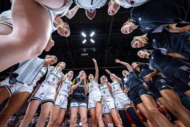 Basketball Ludwigsburg August 15, 2026 DBB Women s National Team 2026 Friendly Match Germany GER vs. Spain ESP Team Germany Patricia Brossmann (Germany), No. 34 Alexandra Wilke (Germany), No. 03 Alina Hartmann (Germany), No. 16 Nina Rosemeyer Germany, No. 33 Marie Gülich Germany, No. 21 Gulich Emily Bessoir Germany, No. 22 Britta Daub Germany, No. 19 Emma Eichmeyer Germany, No. 09 and others