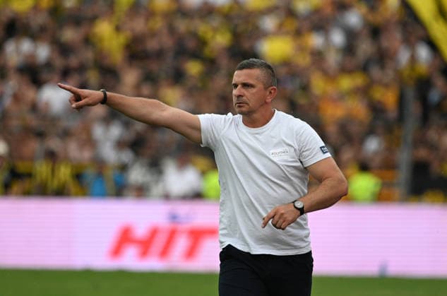 August 15, 2026 xophax, Soccer 3rd Division, SC Fortuna Cologne vs. Alemannia Aachen Coach Mersad Selimbegovic Alemannia Aachen Cologne