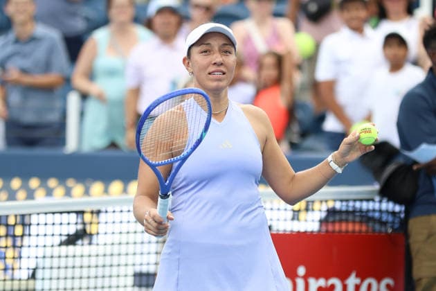 MASON, OHIO - AUGUST 15: Jessica Pegula of United States is seen during day five of the Cincinnati Open at the Lindner Family Tennis Center on August 15, 2026 in Mason, Ohio. Copyright: xShainaxBenhiyoun SPPx Sportspressphoto_SPR207902