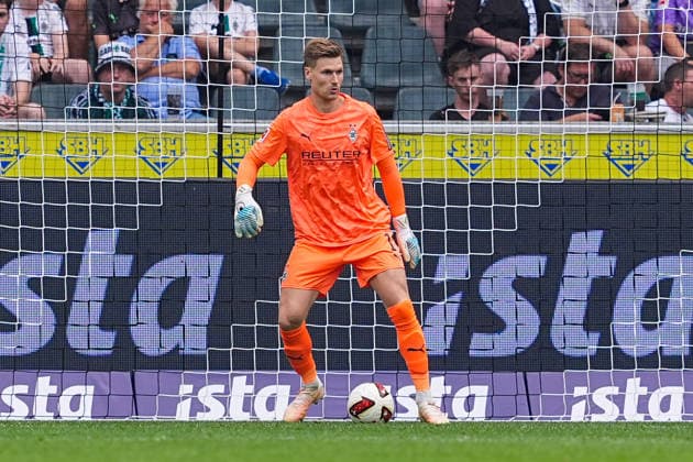 August 15, 2026, xydrx, Men s, Soccer, Season Opener, Borussia Mönchengladbach vs. Aston Villa, 2026–2027 Season, ista Borussia Park, Moritz Nicolas, Borussia Mönchengladbach, 1 DFB regulations prohibit any use of photographs as image sequences and or quasi-video Copyright: HMBxMedia YannisxDreimann