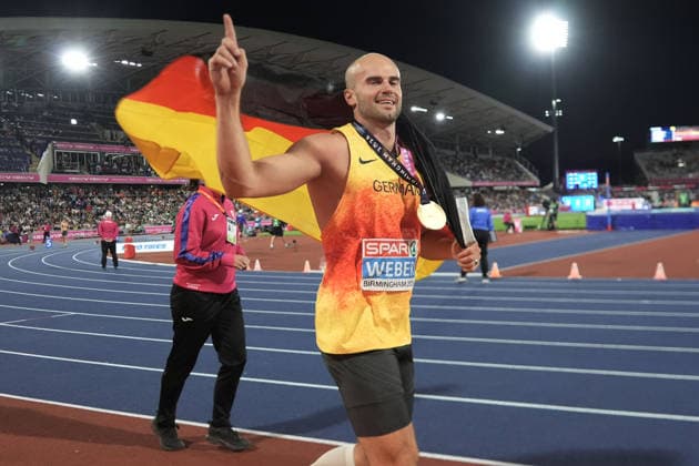 Birmingham, Track and Field, Athletics, EAA, 2026 European Athletics Championships in Birmingham, August 10–17, 2026, Alexander Stadium, Birmingham, United Kingdom, Men’s Javelin Throw, Javelin Throw Men’s Final, Julian Weber, Germany (GER), Copyright Gladys Chai von der Laage