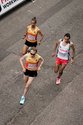 Richard Ringer, LC Rehlingen, Men s Marathon; Simon Boch, Düsseldorf Athletics, Men s Marathon; GBR, Track and Field, Athletics, 2026 European Athletics Championships, 2026 European Track and Field Championships, Birmingham 2026, August 9, 2026, GBR, Track and Field, Athletics, 2026 European Athletics Championships, 2026 European Track and Field Championships, Birmingham 2026, August 9, 2026, Birmingham Copyright: xStefanxMayerx EP_SMR