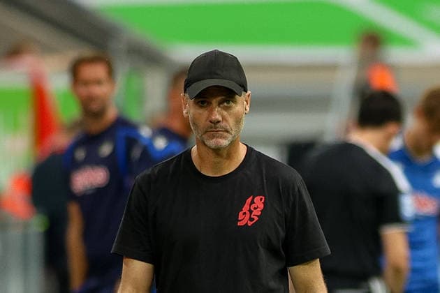 15 08 2026, GER, Soccer, Gentlemen, 3 League , Season 2026 2027, Fortuna Dusseldorf TSG Hoffenheim II Alexander End F95 looks Copyright: xSvenxHanischx