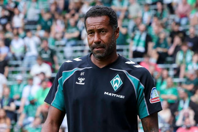 Werder Bremen coach Daniel Thioune watches during the friendly match between Werder Bremen and AJ Auxerre at Weserstadion on August 15, 2026, in Bremen, Germany Photo by Marco Steinbrenner DeFodi Images Coach Daniel Thioune of Werder Bremen looks on during the friendly match between Werder Bremen and AJ Auxerre at the Weserstadion on August 15, 2026 in Bremen, Germany Photo by Marco Steinbrenner DeFodi Images Photo by Marco Steinbrenner DeFodi Images