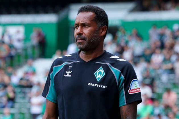 Werder Bremen coach Daniel Thioune watches during the friendly match between Werder Bremen and AJ Auxerre at Weserstadion on August 15, 2026, in Bremen, Germany Photo by Marco Steinbrenner DeFodi Images Coach Daniel Thioune of Werder Bremen looks on during the friendly match between Werder Bremen and AJ Auxerre at the Weserstadion on August 15, 2026 in Bremen, Germany Photo by Marco Steinbrenner DeFodi Images Photo by Marco Steinbrenner DeFodi Images