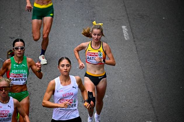 Katharina SAATHOFF, Germany, Braunschweig Running Club, MARATHON TEAM Women GBR, European Athletics Championships, Track and Field, August 16, 2026, GBR, European Athletics Championships, Track and Field, August 16, 2026, Birmingham Copyright: xEibnerxPressefoto JanxPapenfussx EP_JPS