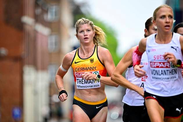 Tabea THEMANN, Germany, Hamburg Running, MARATHON TEAM Women GBR, European Athletics Championships, Track and Field, August 16, 2026, GBR, European Athletics Championships, Track and Field, August 16, 2026, Birmingham Copyright: xEibnerxPressefoto JanxPapenfussx EP_JPS